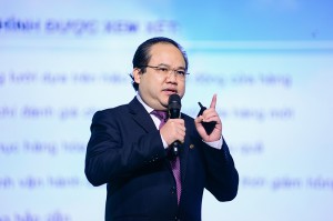 Tổng Giám đốc VinCommerce Trương Công Thắng: “Thỏa thuận đầu tư từ SK Group đã khẳng định mạnh mẽ tính hiệu quả của các sáng kiến chuyển đổi VinCommerce”.